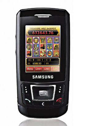 cell phone slots, mobile casino